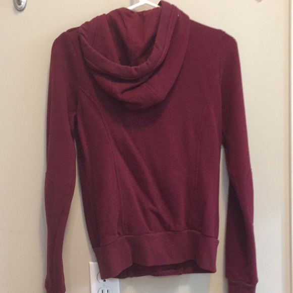 Bluenotes Burgundy Buttoned Coat/Sweater - Picture 3 of 3